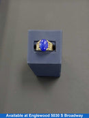Men's Ring - Yellow Gold 14k (.585) 5.4 grams Size 9
