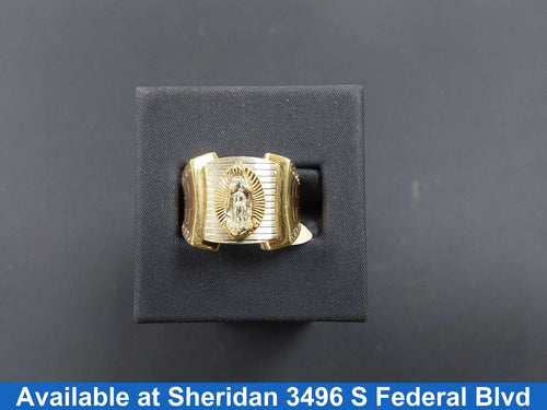 Men's Ring - Tricolor Gold 14k (.585) 8.5 grams Size 8