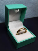 Ring - Wedding Band - Yellow Gold 10k (.417) 5.5 grams Size 12.5
