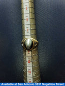 Women's Ring - Solitaire - Yellow Gold 10k (.417) 6.2 grams Size 20