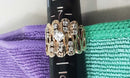 Women's Ring - Yellow Gold 10k (.417) 7 grams Size 7.5