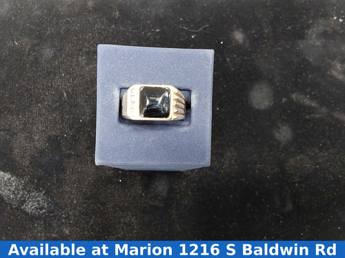 Men's Ring - Yellow Gold 10k (.417) 7.8 grams Size 10