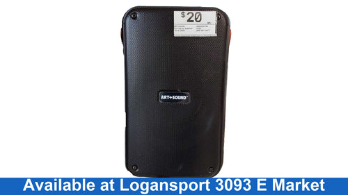 Art+sound Assongstar Black Portable Speaker
