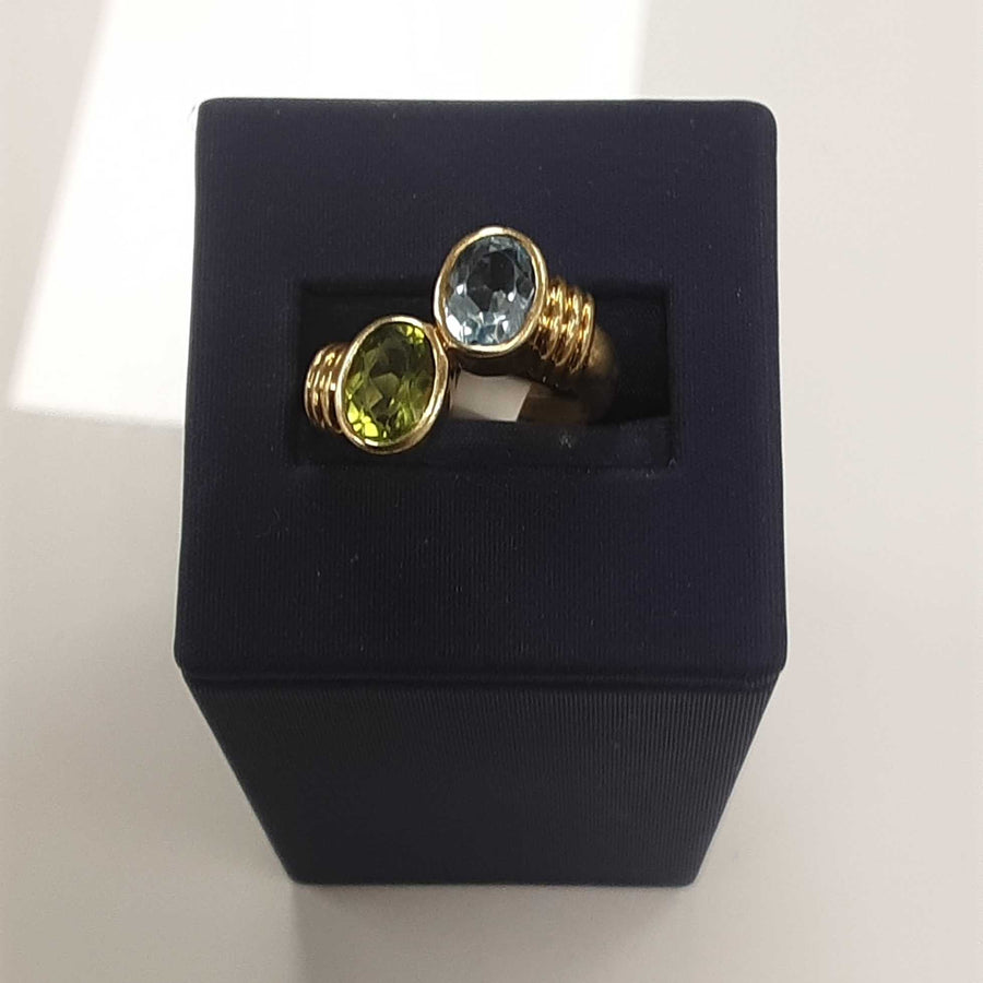 Women's Ring - Yellow Gold 14k (.585) 7.3 grams Size 7