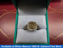 Women's Ring - Yellow Gold 10k (.417) 2.3 grams Size 7