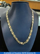 Gucci Chain - Tricolor Gold 14k (.585) 22.5 grams 24 inch