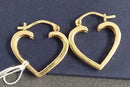 Bangle Earring - Yellow Gold 14k (.585) 6.7 grams