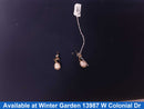 Earrings - Earrings with stones Yellow Gold 14k (.585) 2.7 grams