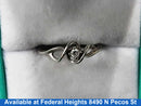 Women's Ring - White Gold 10k (.417) 1.37 grams Size 6.5