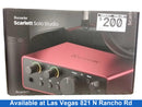 Focusrite Scarlett Solo Studio Red Classic Audio Interface