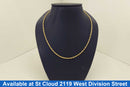 Rope Chain - Yellow Gold 14k (.585) 7.4 grams 21 inch