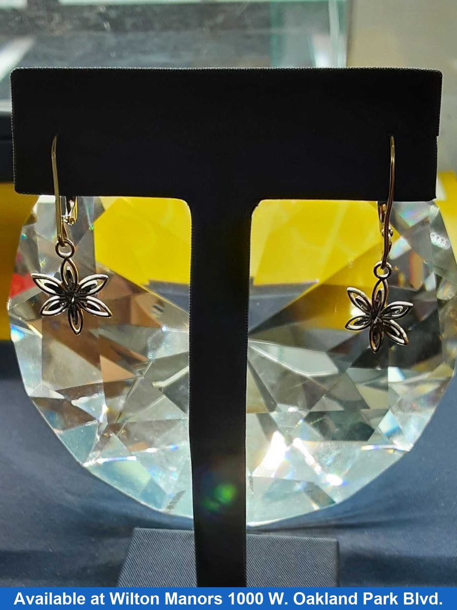 Jacket Earrings - Yellow Gold 10k (.417) 1.4 grams