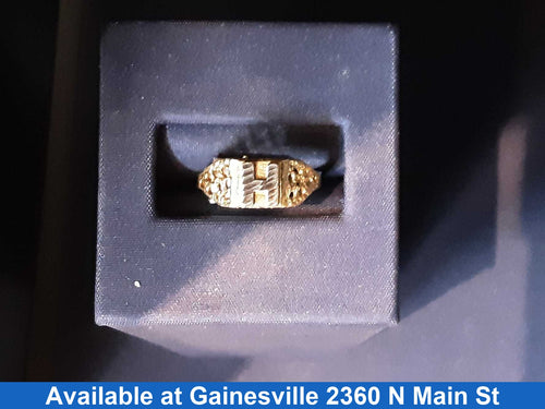 Women's Ring - Yellow Gold 10k (.417) 3.5 grams Size 5