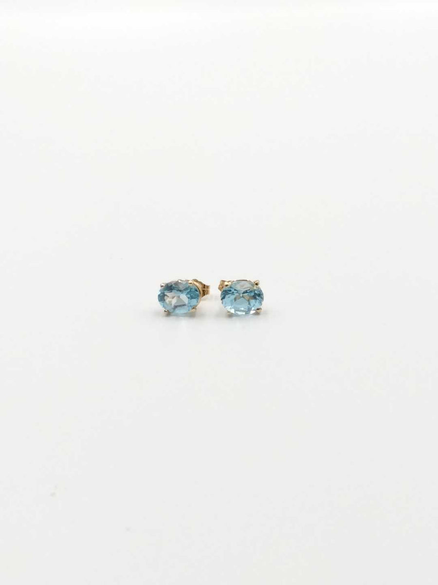 14k White Gold 2.6 Grams Earrings With Stones Jg1025szmia