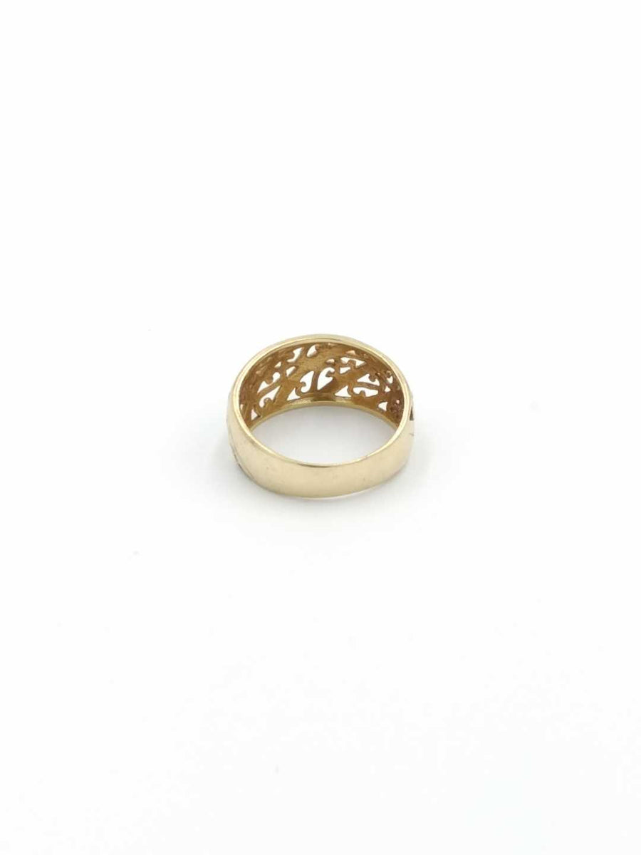 Women's Ring - Yellow Gold 14k (.585) 4.7 grams Size 9
