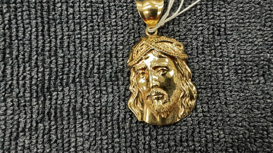 Religious Pendant - Yellow Gold 10k (.417) 3.2 grams