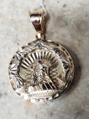 Religious Pendant - Yellow Gold 14k (.585) 13.6 grams