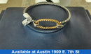 Bangle Bracelet - Silver 10.5 grams 5 inch