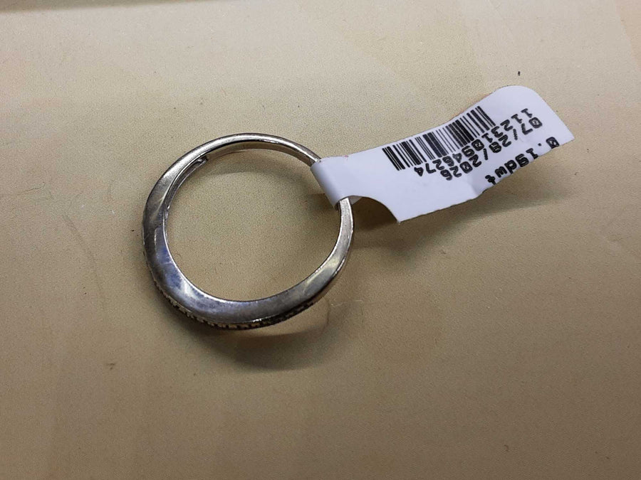 Ring - Wedding Band - White Gold 10k (.417) 1.6 grams Size 6.5