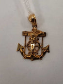 Religious Pendant - Yellow Gold 10k (.417) 0.8 grams