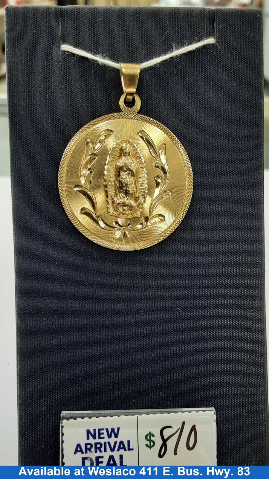 Coin Pendant - Yellow Gold 14k (.585) 6 grams