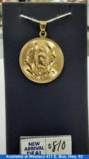 Coin Pendant - Yellow Gold 14k (.585) 6 grams