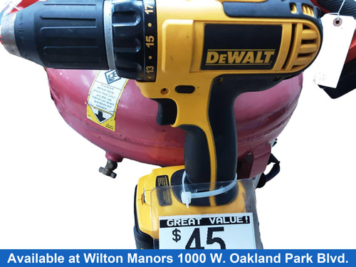 Dewalt Dcd760 Yellow Cordless Standard Drill