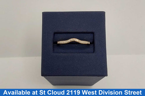 Women's Ring - Anniversary - Yellow Gold 14k (.585) 1.75 grams Size 8.5
