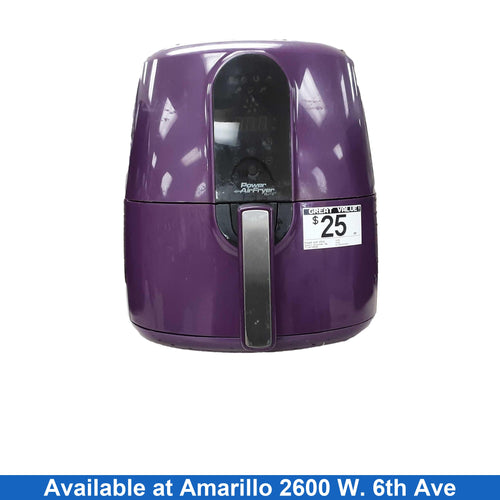 Power Air Fryer Purple Small Kitchen Appliance