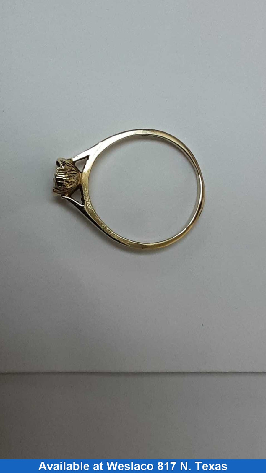 Women's Ring - Yellow Gold 14k (.585) 2 grams Size 8