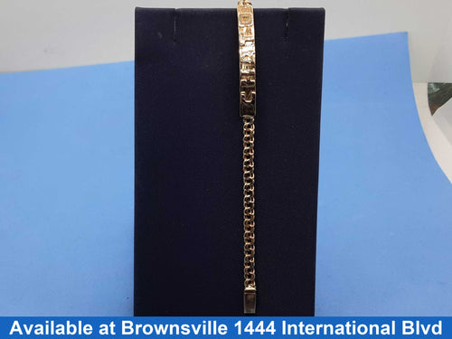 ID Bracelet - Yellow Gold 10k (.417) 3.5 grams 5 inch