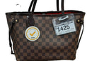 Louis Vuitton Damier Ebene Tote Brown Purse / Handbag