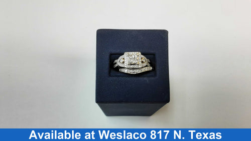 Ring - Wedding Set - Yellow Gold 10k (.417) 6.1 grams Size 7
