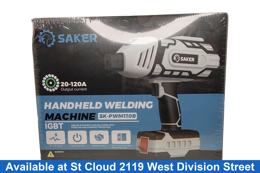 Saker Sk-pwm110b Gray Mig Welding Machine