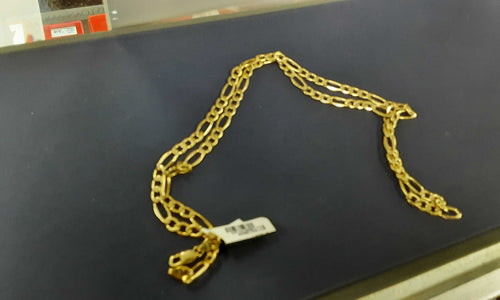 Figaro Chain - Yellow Gold 10k (.417) 8.6 grams 24 inch