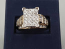 Women's Ring - Yellow Gold 10k (.417) 8.1 grams Size 9.5
