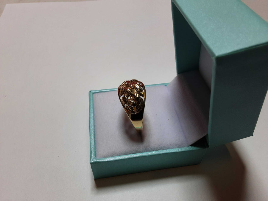 Women's Ring - Yellow Gold 10k (.417) 3.3 grams Size 12