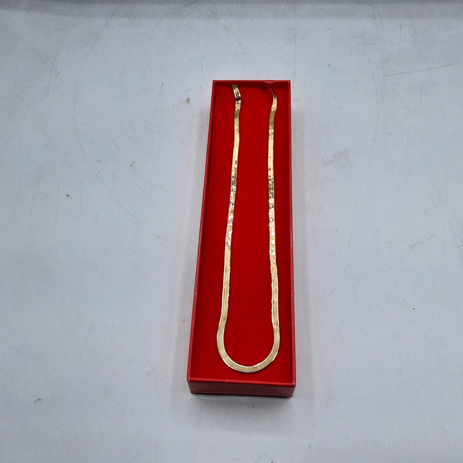 Herringbone Chain - Yellow Gold 10k (.417) 5 grams 17 inch
