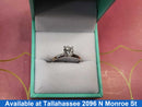Women's Ring - Solitaire - White Gold 14k (.585) 2.4 grams Size 9.5