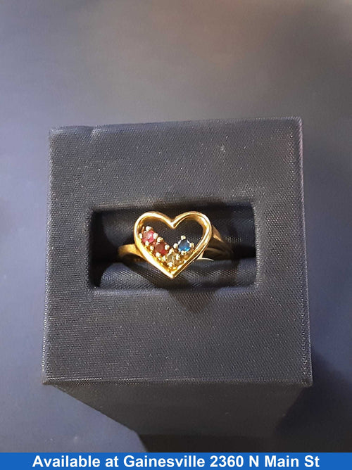 Women's Ring - Yellow Gold 10k (.417) 1.8 grams Size 7.5