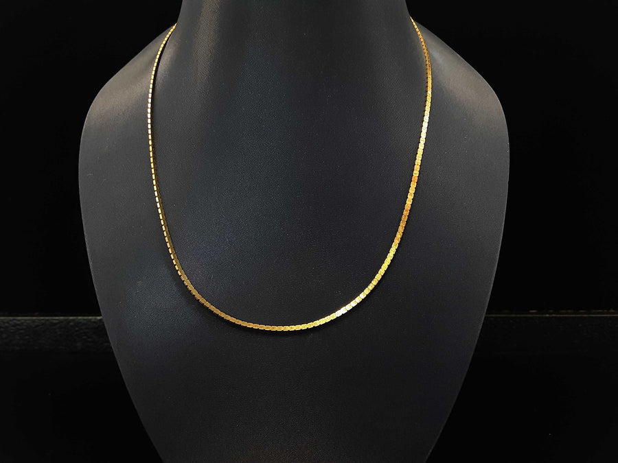 Woven Chain - Yellow Gold 14k (.585) 4.9 grams 18 inch