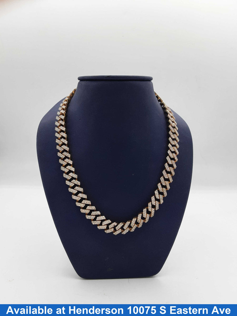 Cuban Link Chain - Yellow Gold 14k (.585) 99.9 grams 20 inch