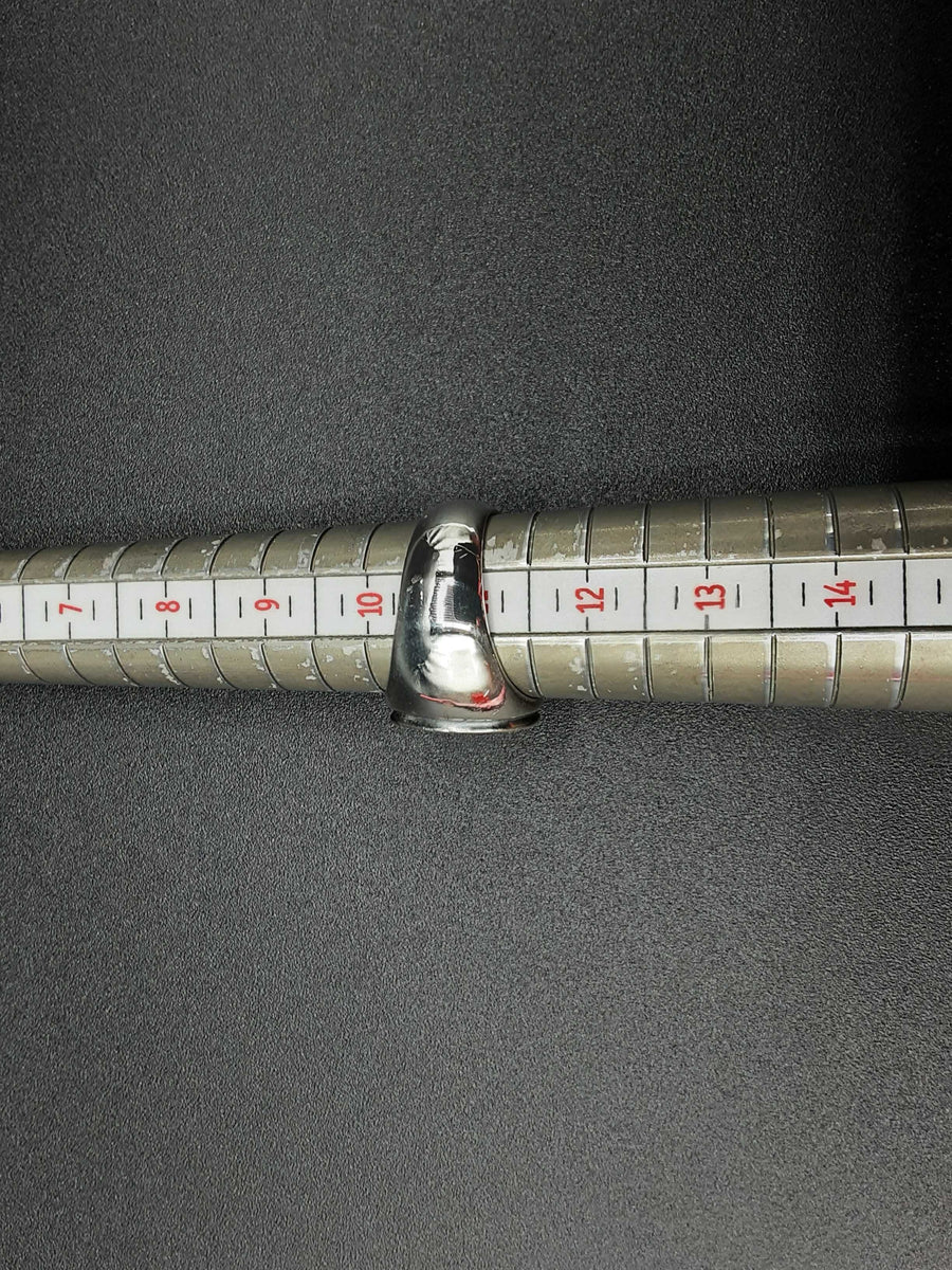 Men's Ring - Silver 15.7 grams Size 20