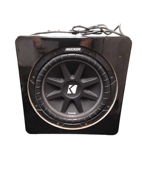 Kicker Black Floor Speaker