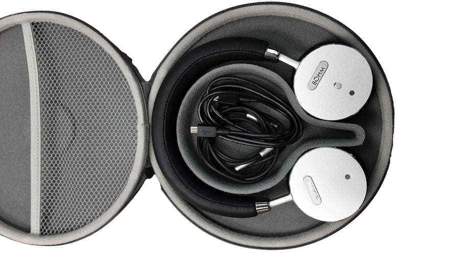 Bohm B-66 Silver Stereo Headphone