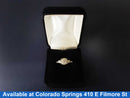 Ring - Wedding Set - White Gold 14k (.585) 3.2 grams Size 9.5