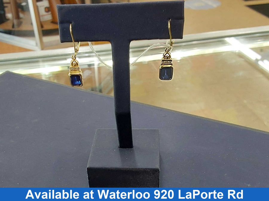 Earrings - Yellow Gold 14k (.585) 3.1 grams