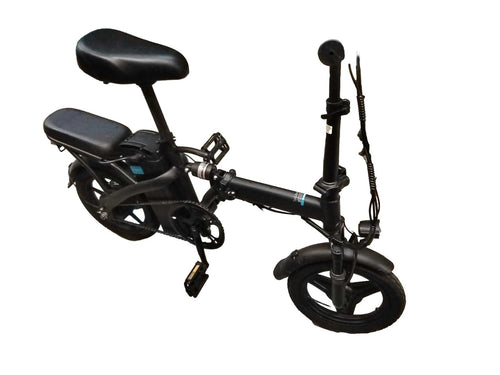 Electricbike T1 Ebike Black Powered Bike Scooter