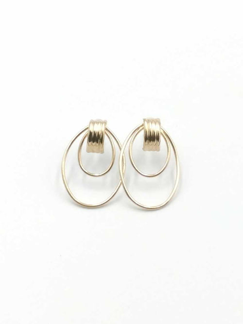 Filigree Earrings - Yellow Gold 14k (.585) 6.9 grams