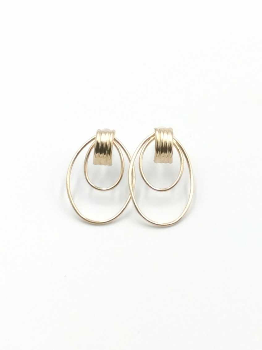 Filigree Earrings - Yellow Gold 14k (.585) 6.9 grams